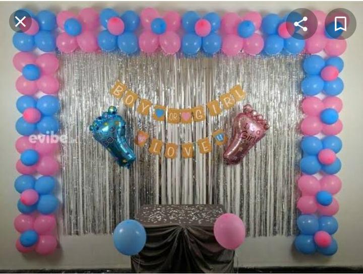 Book Baby Shower Decoration at Home Starting 1200 | 7eventzz