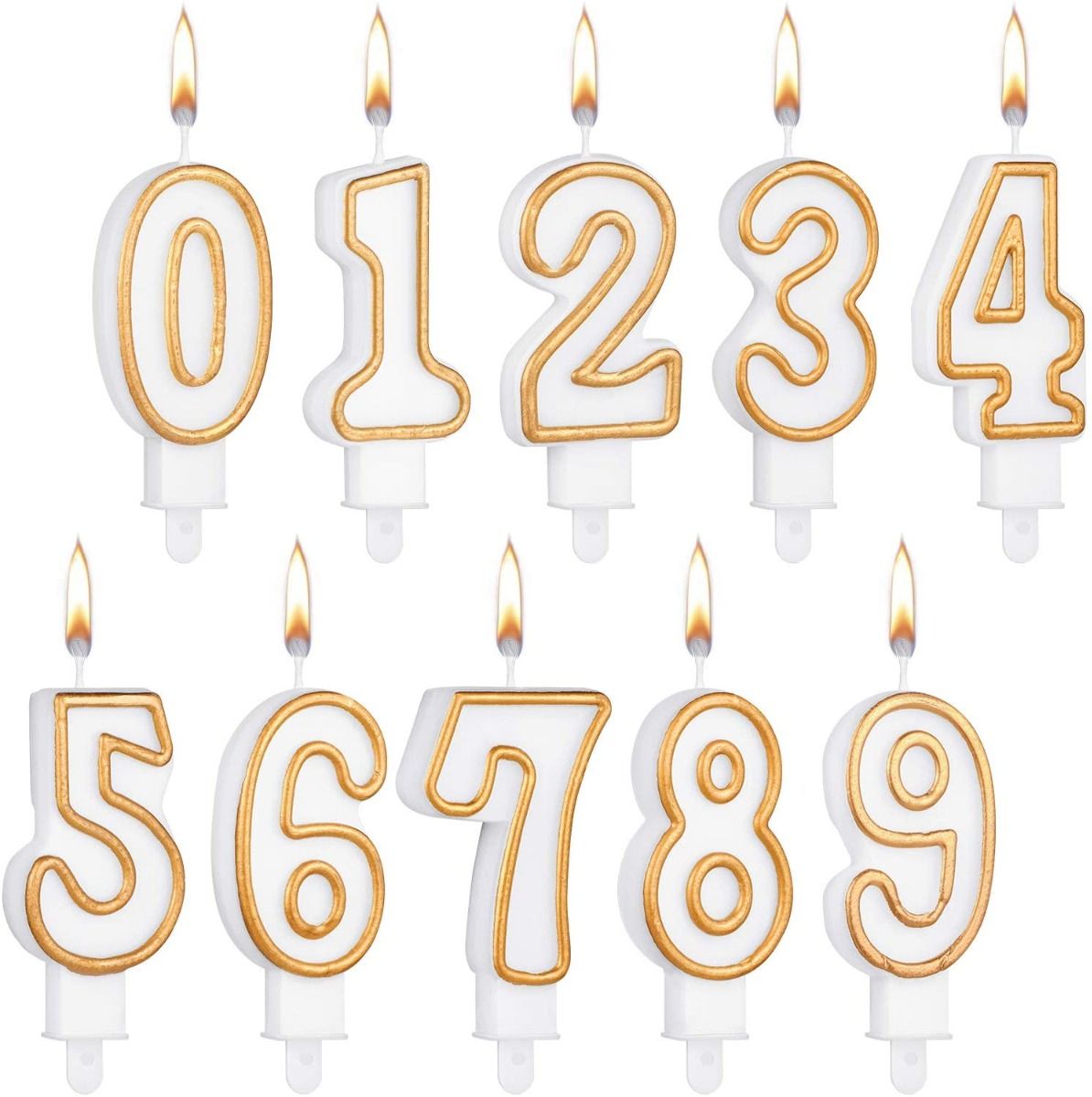Number Candles for party