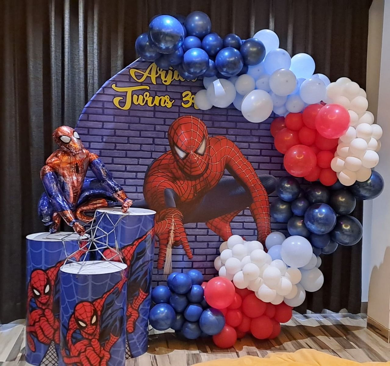 Spiderman party decorations