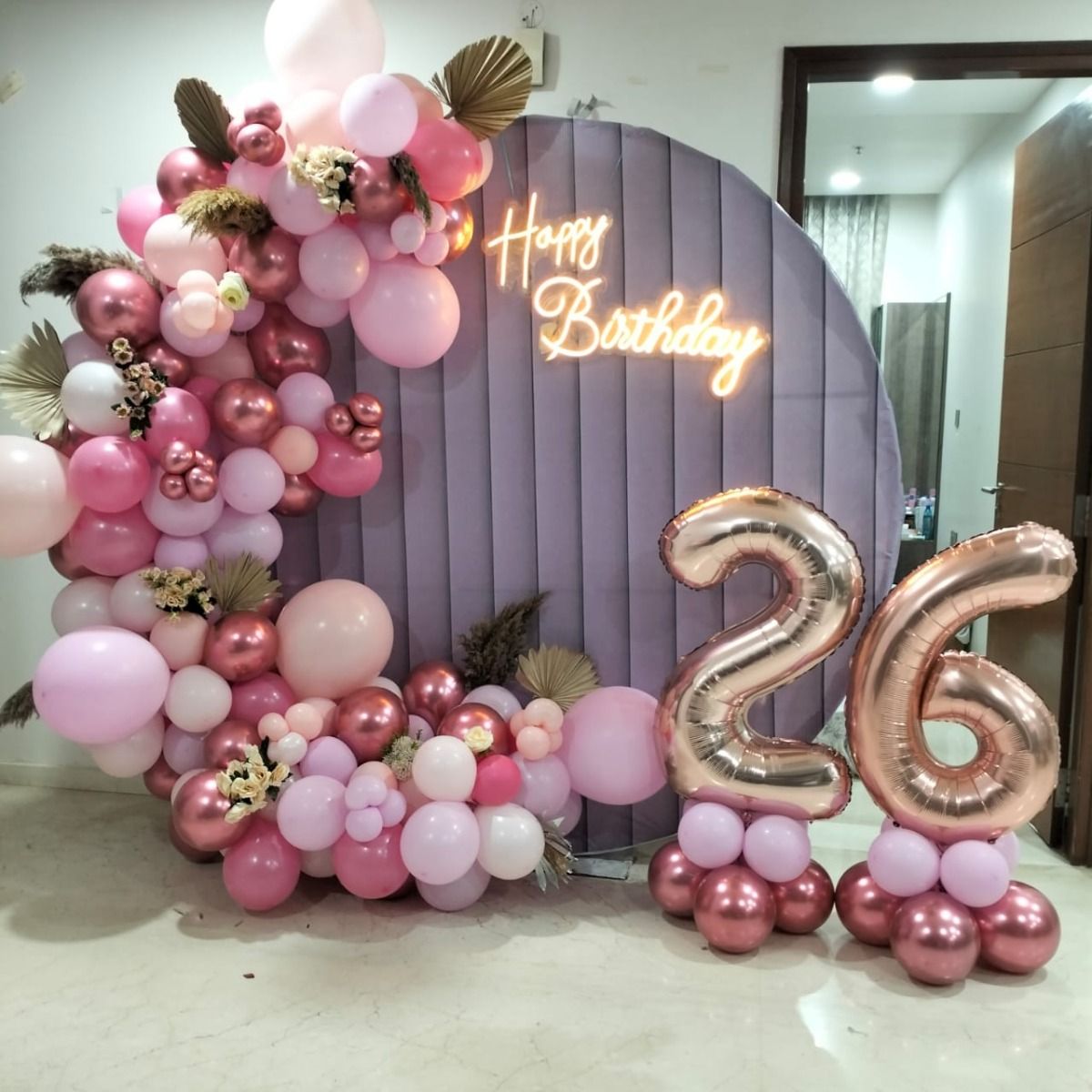 simple birthday decoration
