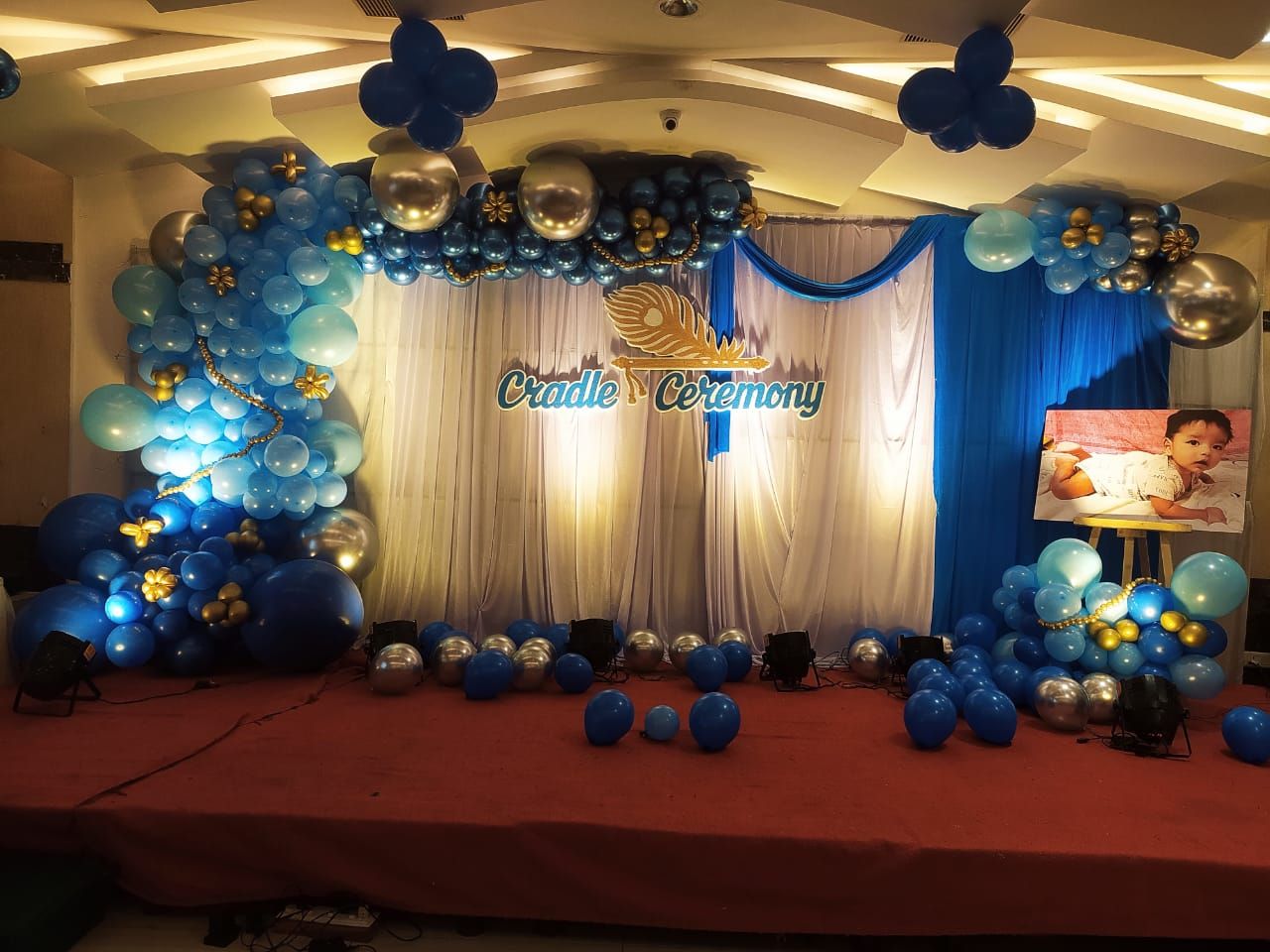 cradle ceremony decoration