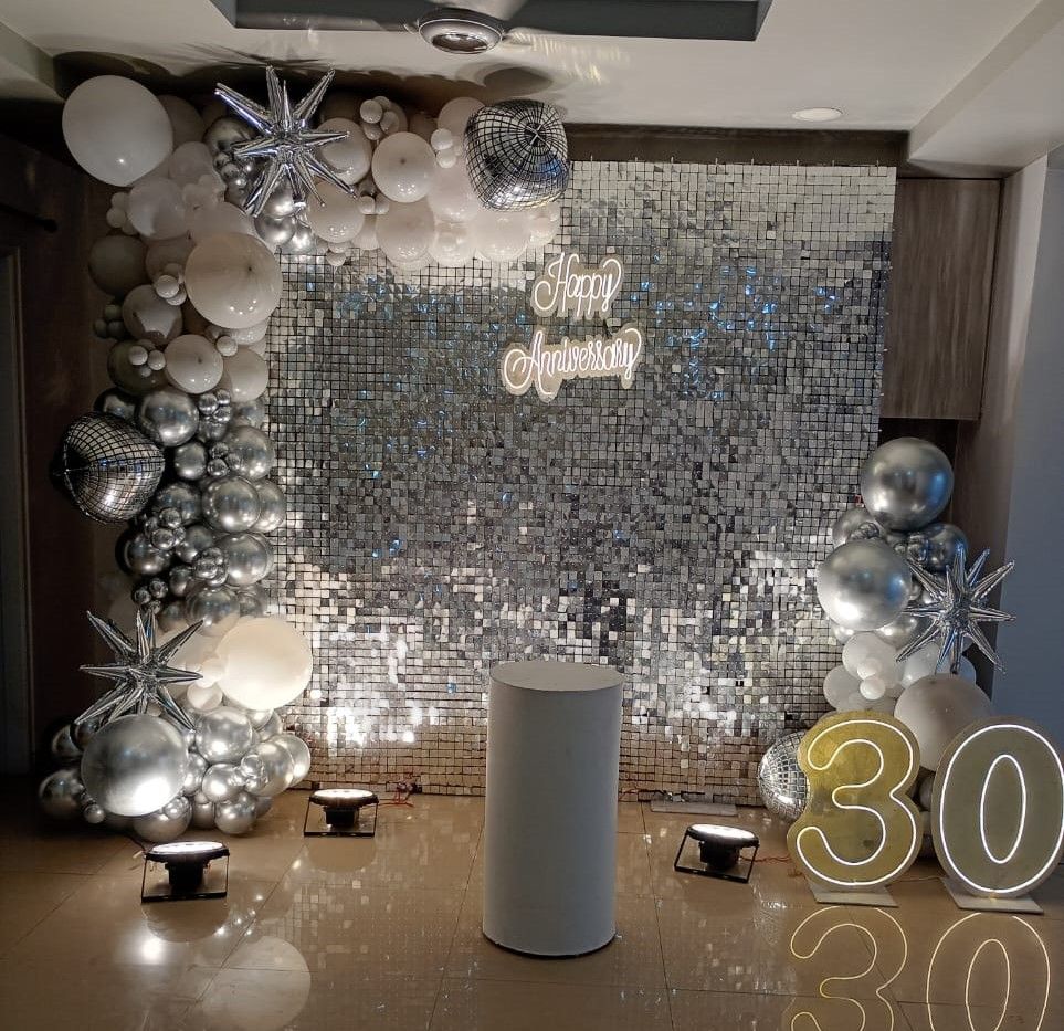 Mirror Magic Anniversary Decoration