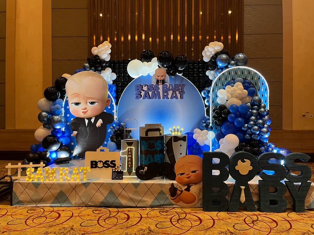 Boss Baby birthday decorations