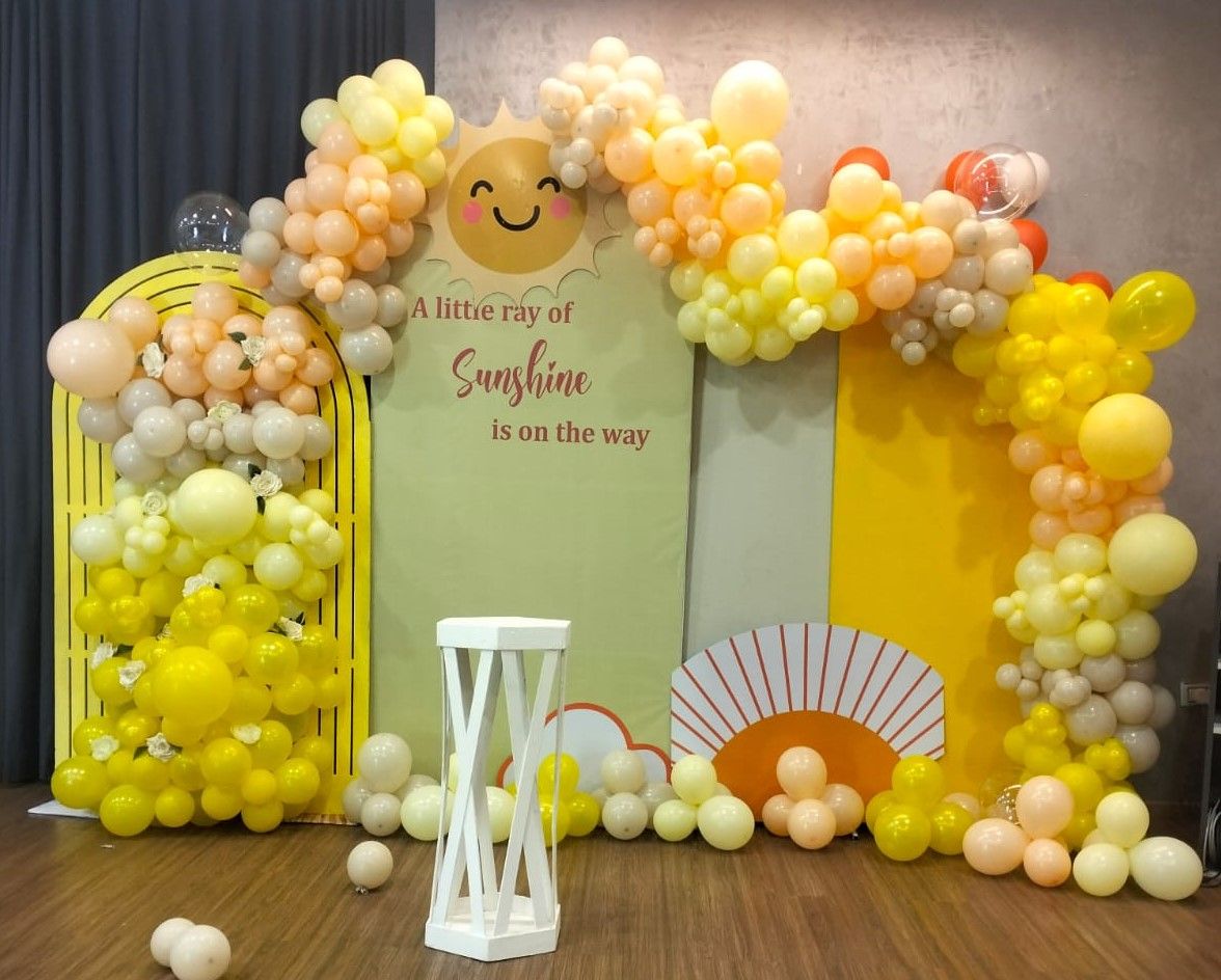 Sunny Side Up Soiree Setup