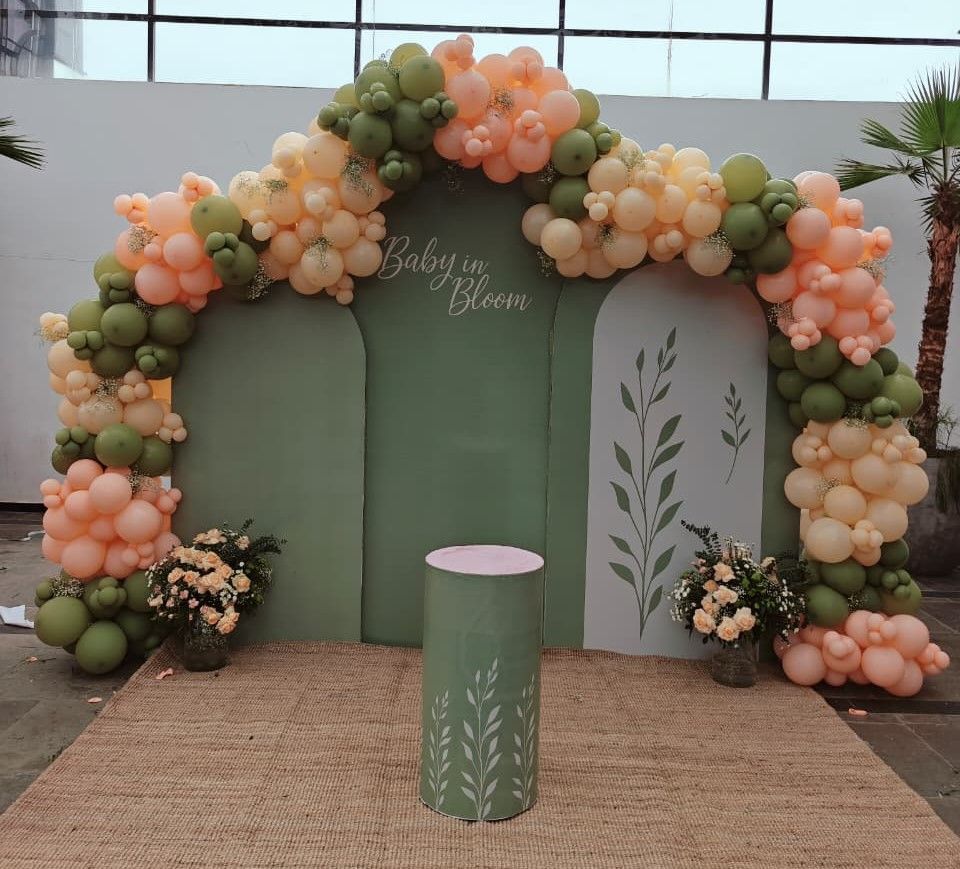 Woven Welcome Garden Setup