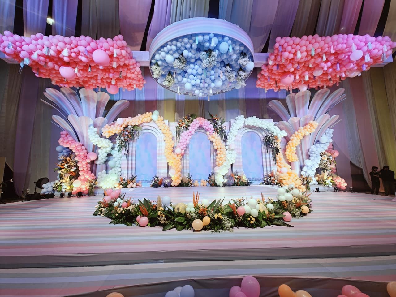 The Enchanted Pastel Pavilion Setup