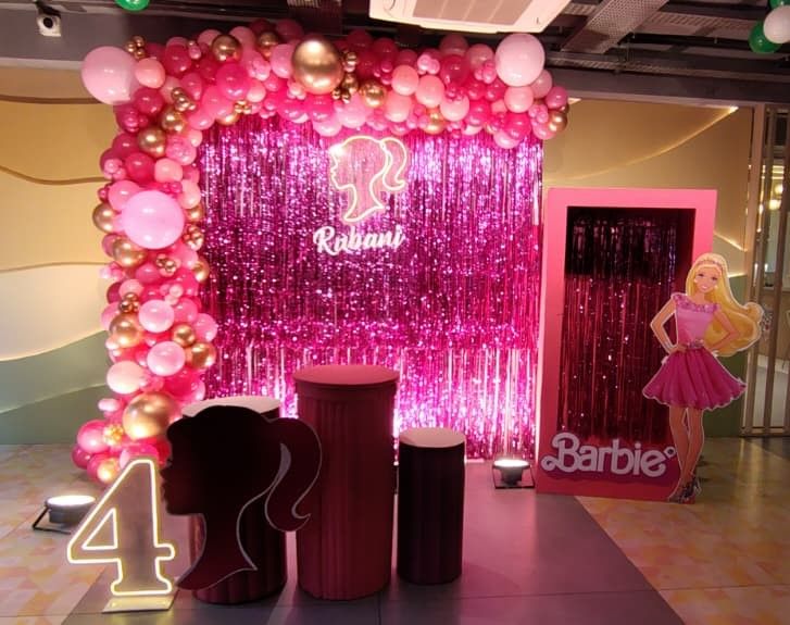 Picturesque Barbie Theme Decoration