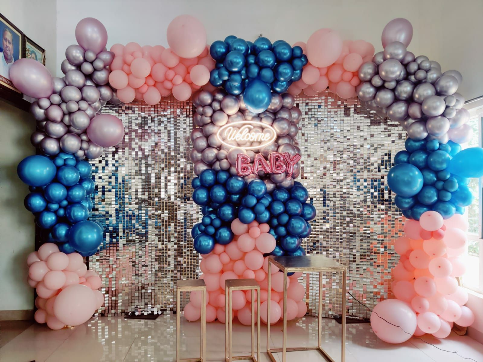 baby shower balloons decoration