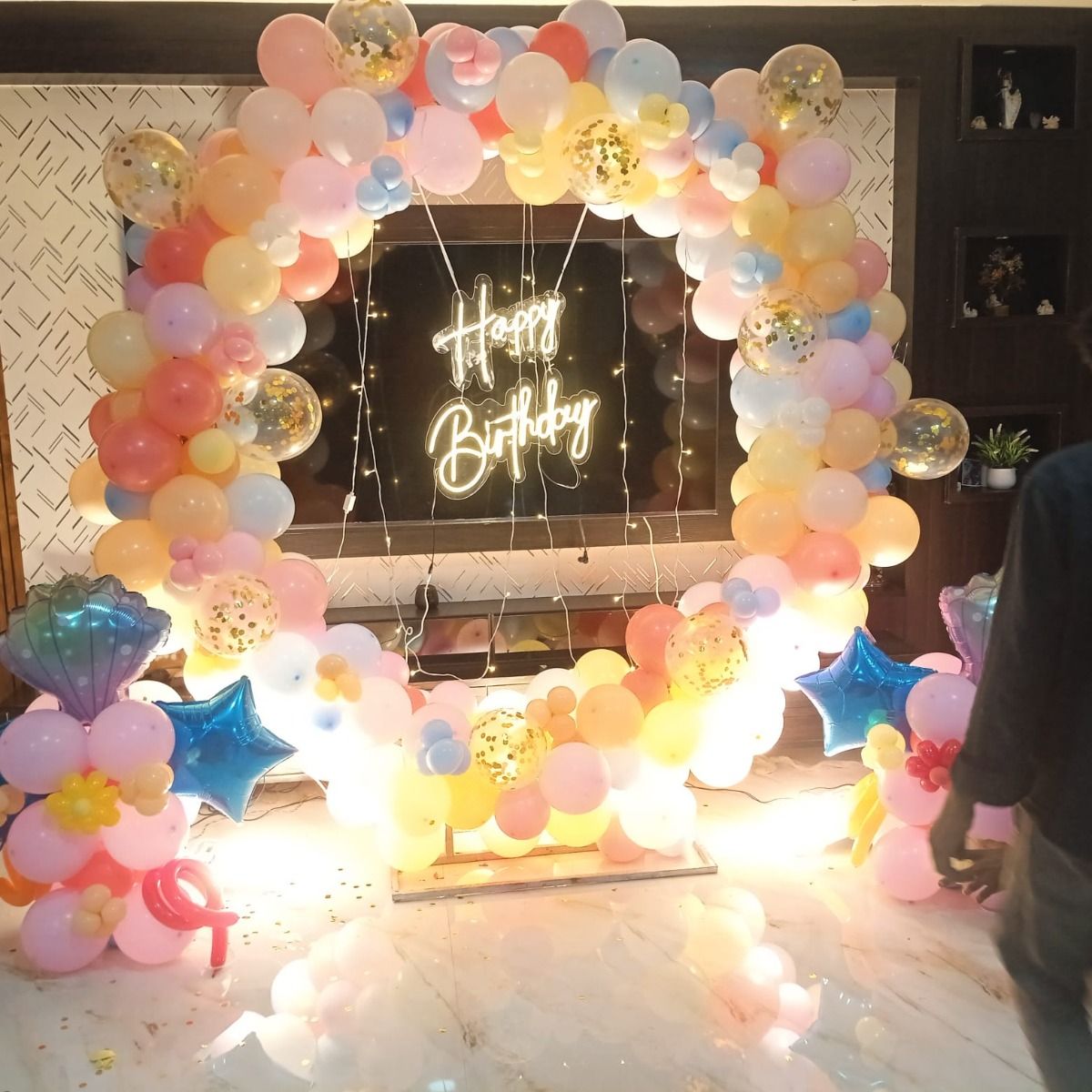 Luminous Birthday Bliss Celebration
