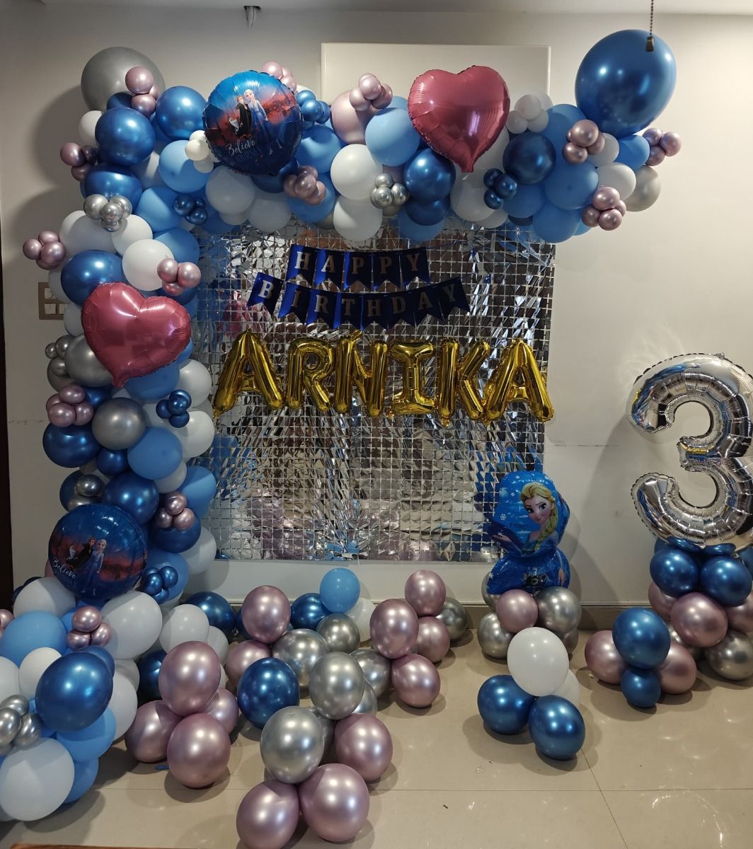 Frosty Fiesta Birthday Decoration