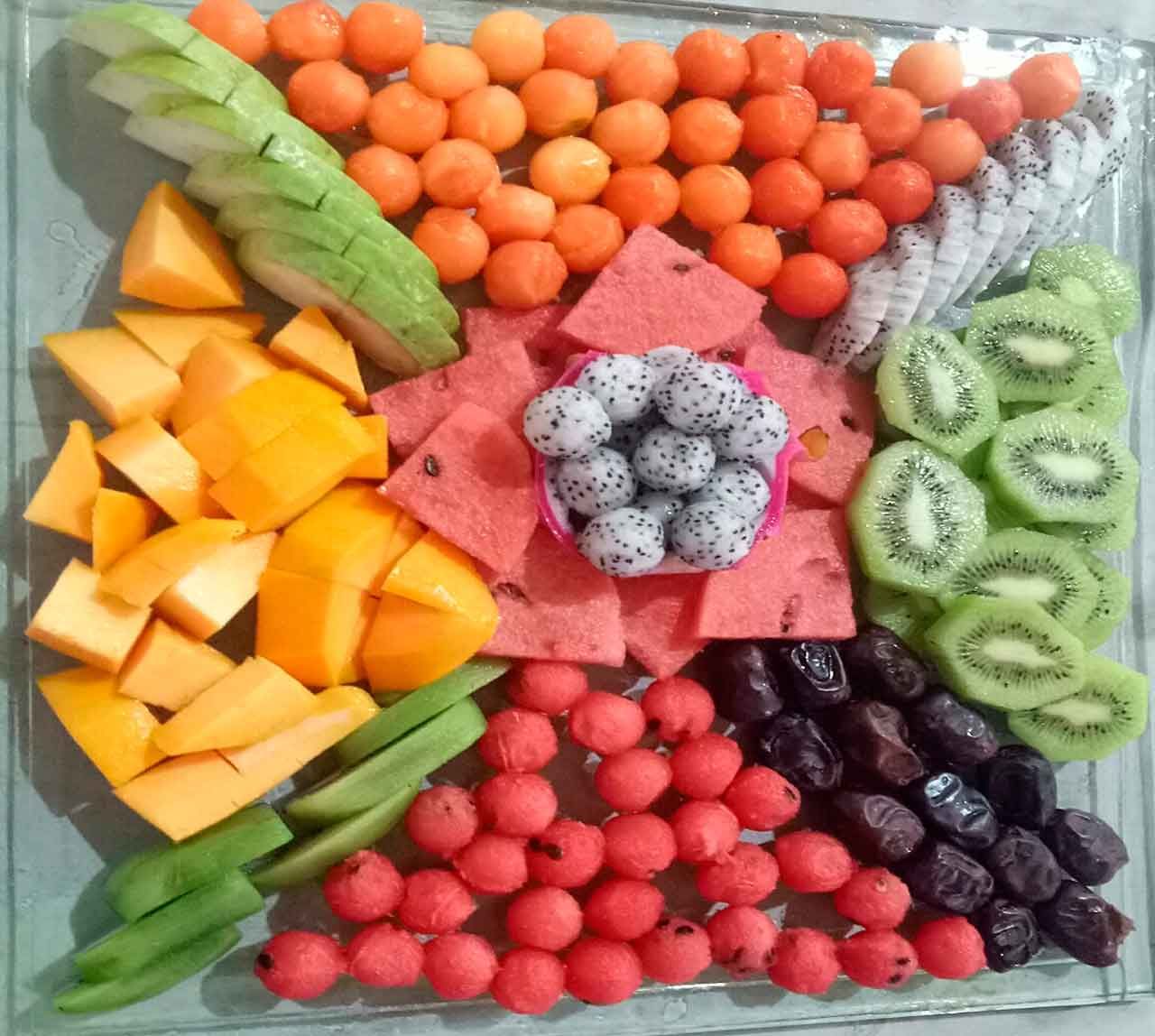 Fruit Salad Live Stall Service in parities
