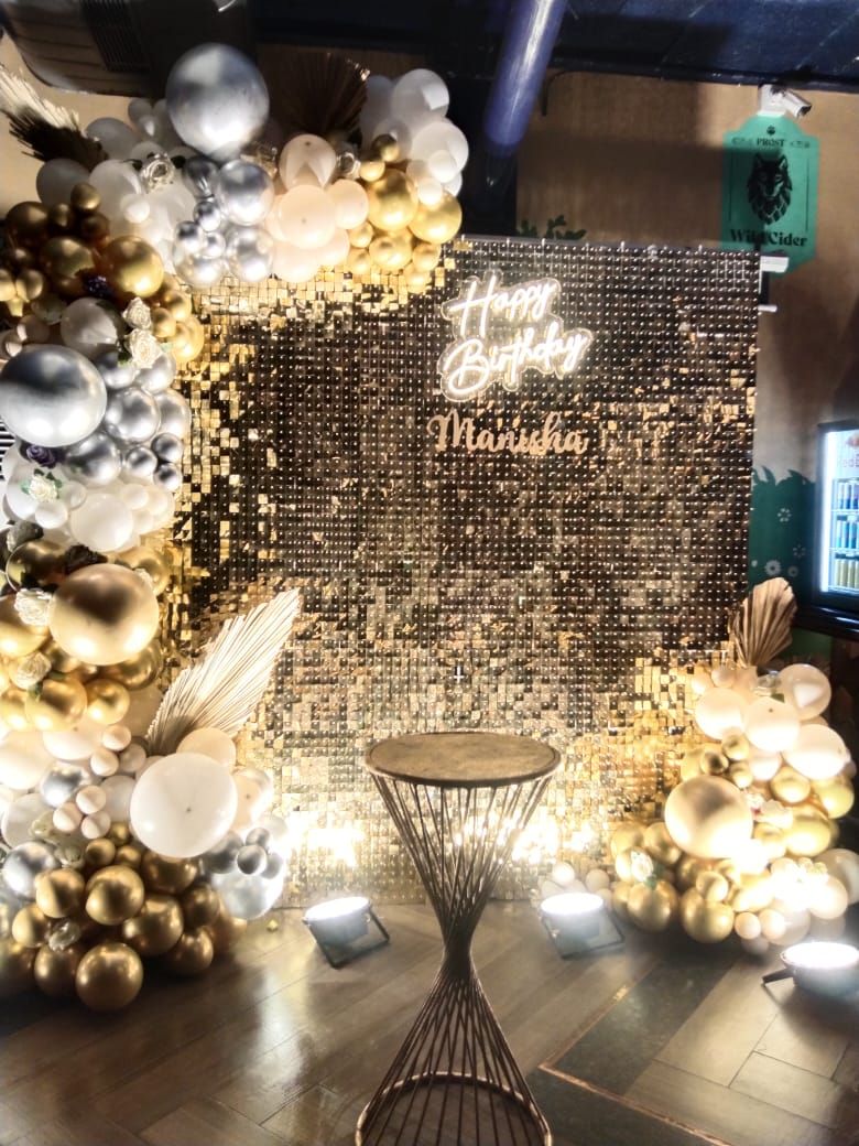 Luxurious Birthday Backdrop