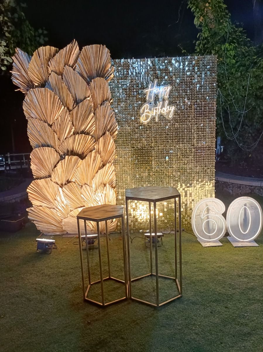 Gleaming Sparkle Birthday Setup