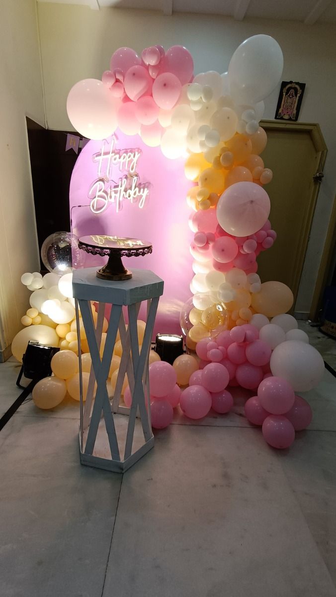 Serenity Pastels Birthday Decoration
