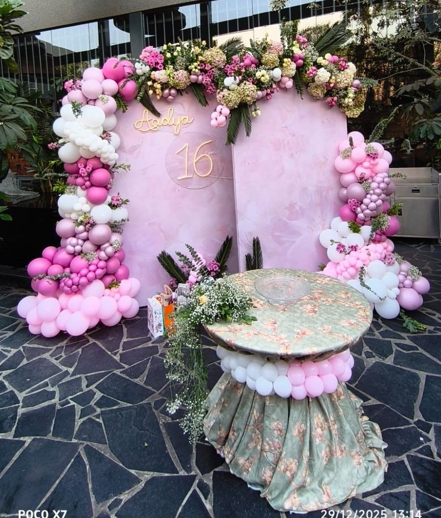 Sweet Sixteen Rose Quartz Celebration