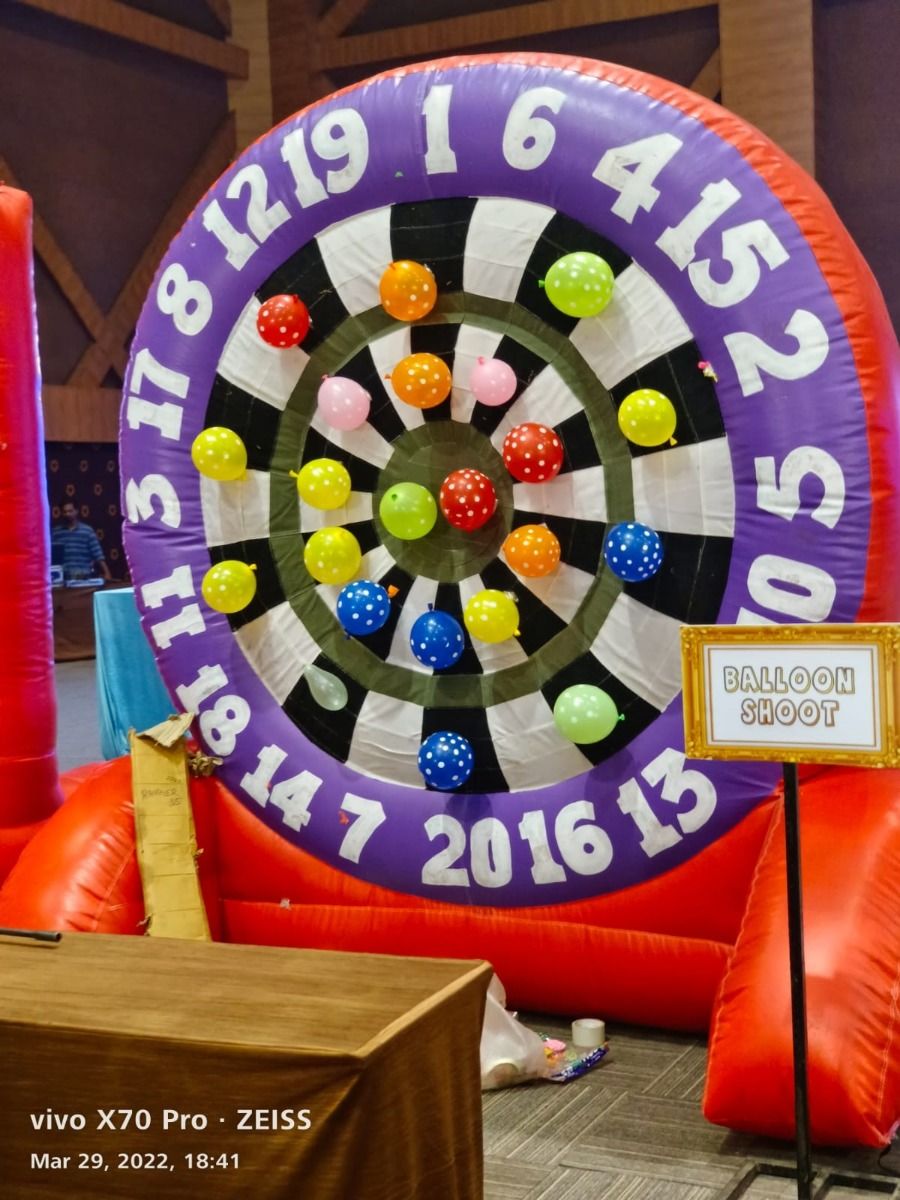 Inflatable Gun shooting service in parties