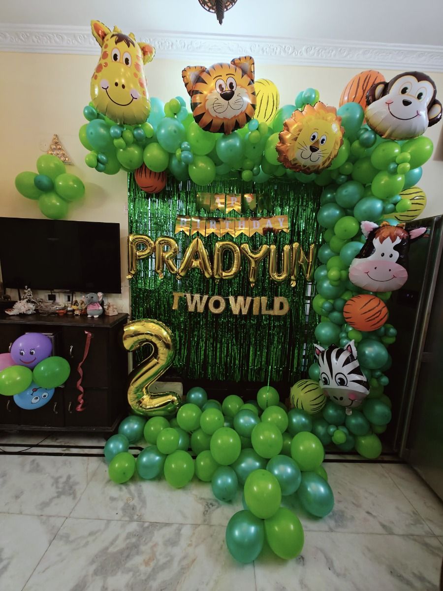 Jungle Bash Home Decoration