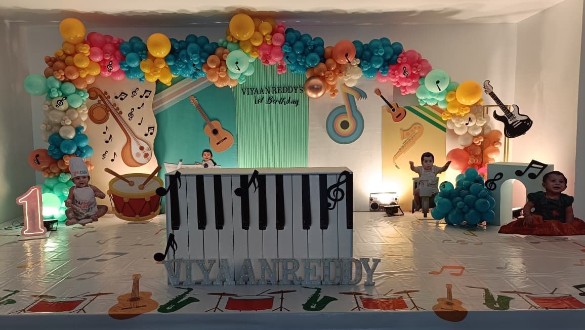 Mini Maestro’s Birthday Decoration