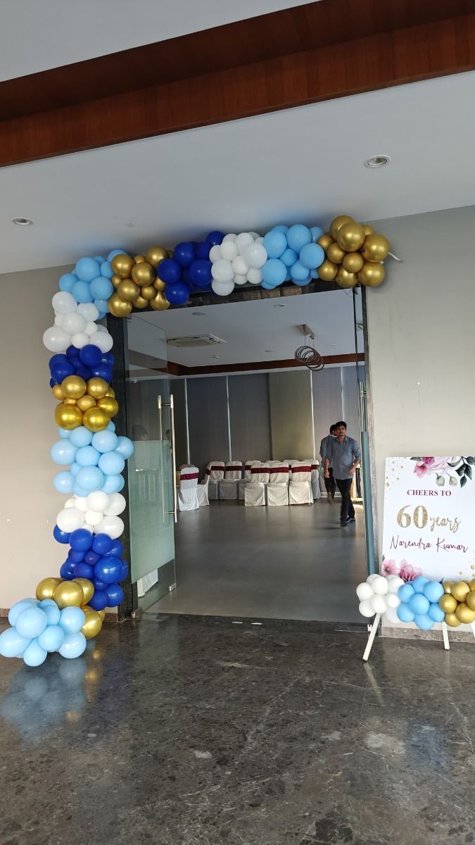 Milestone Celebration Balloon Backdrop
