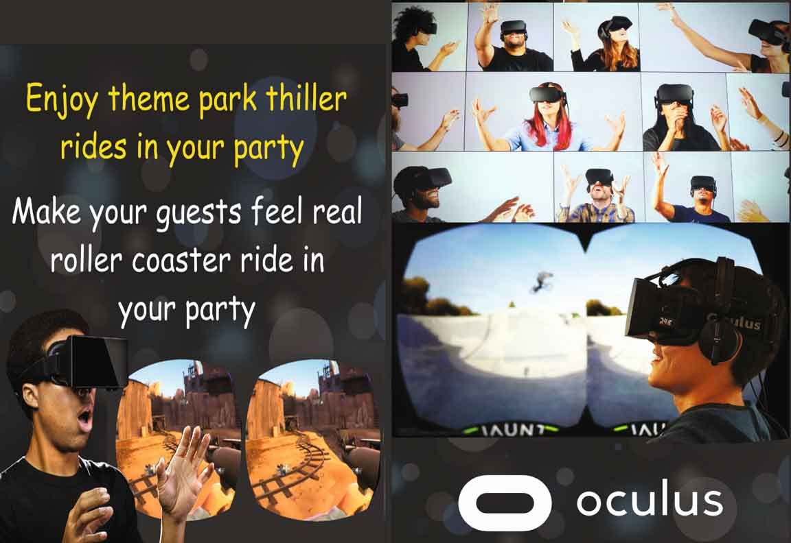 VR Rides Service in parities