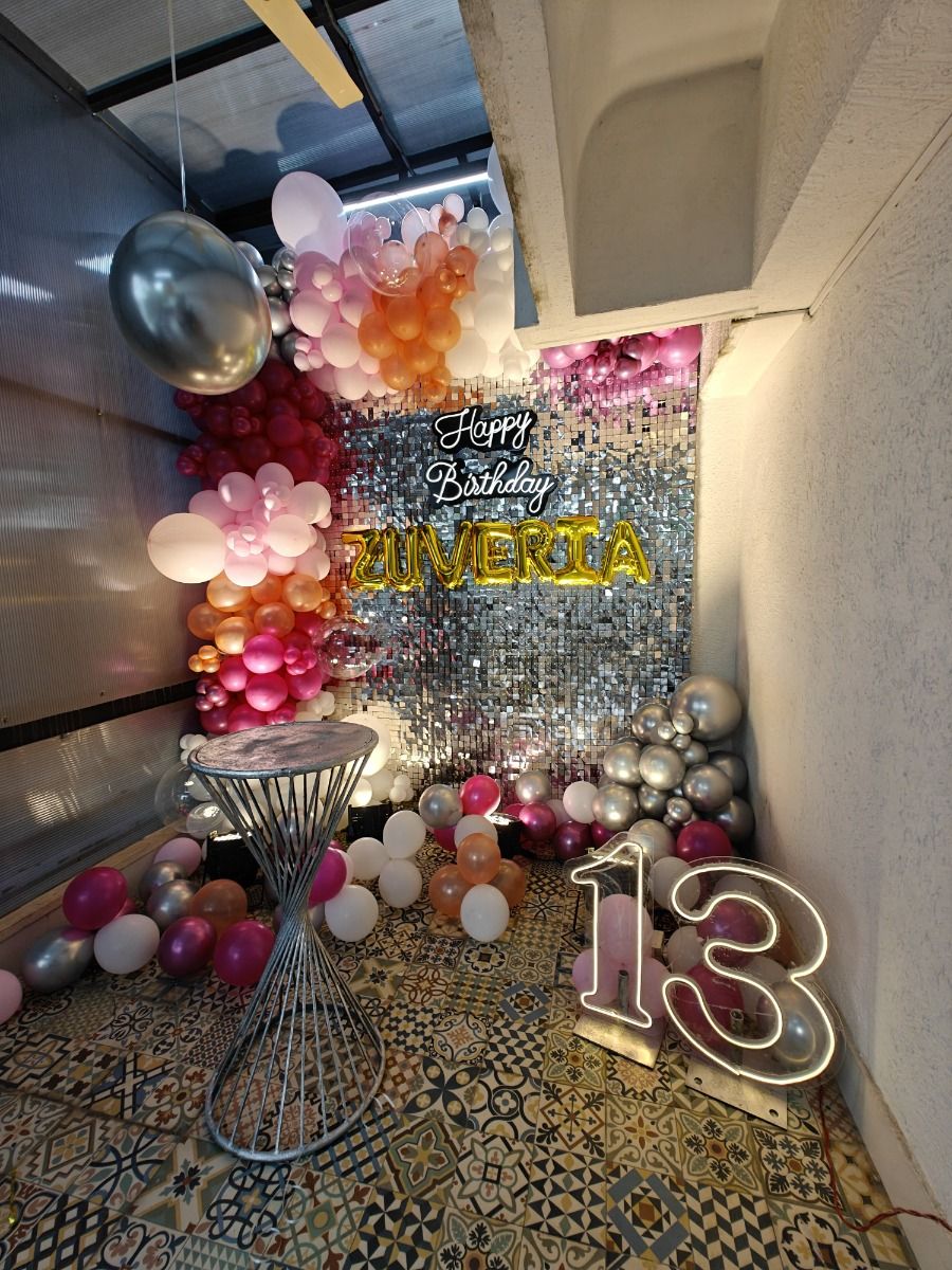 Sparkling Elegance Birthday Decoration
