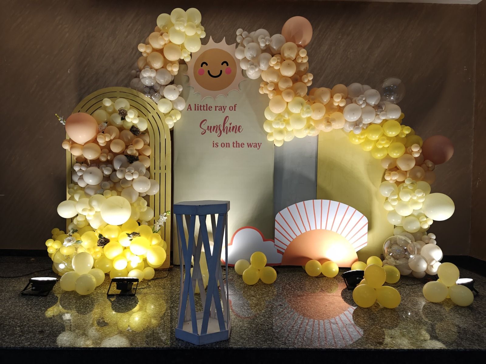 Shining Bright Baby Shower Decoration