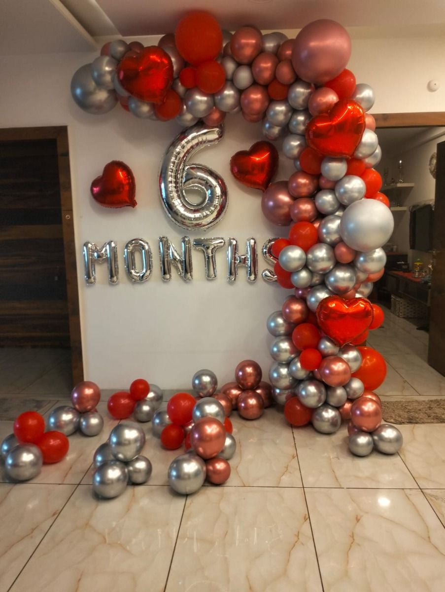 Halfway to One Balloon Bonanza Decor