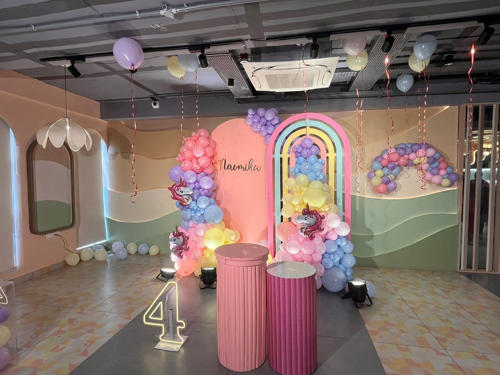 Impressive Unicorn Theme Birthday Decoration