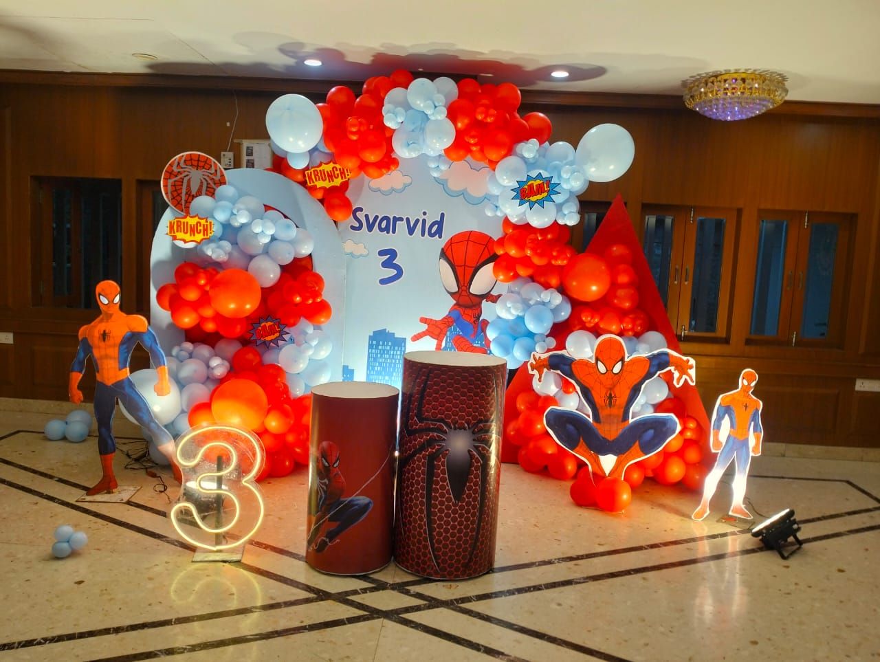 Heroic Web-Slinging Birthday Party