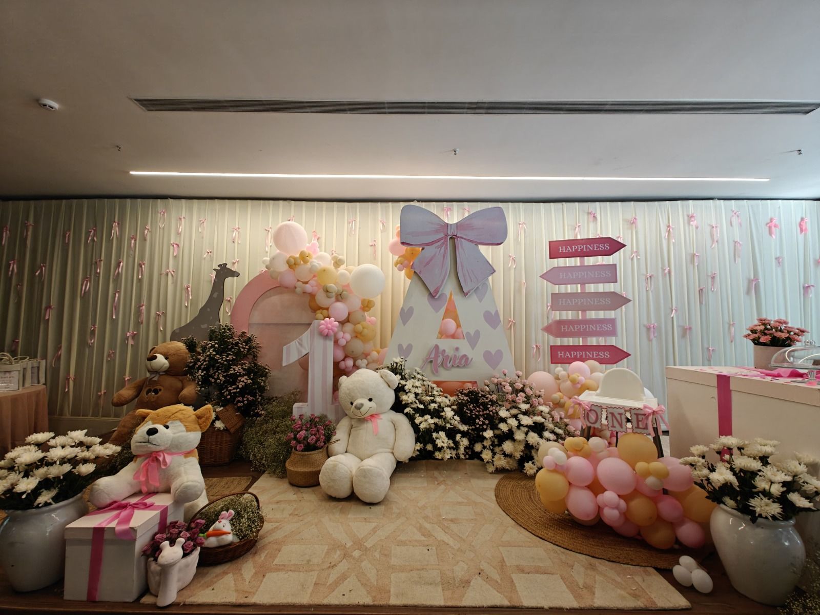 Blossoms and Bears Birthday Bash