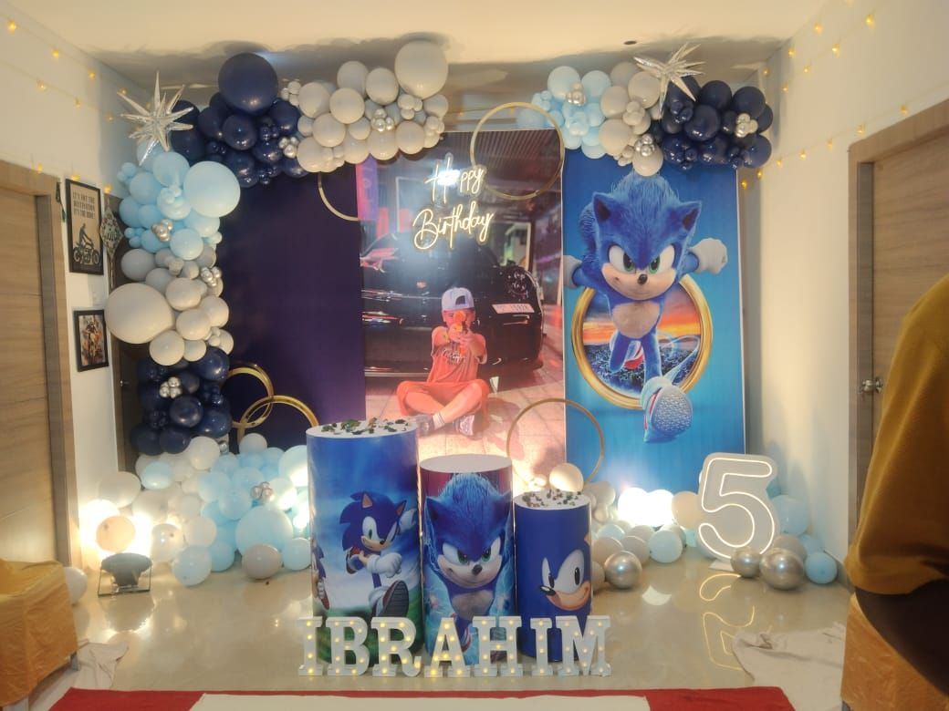 Remarkable Sonic Theme Decoration