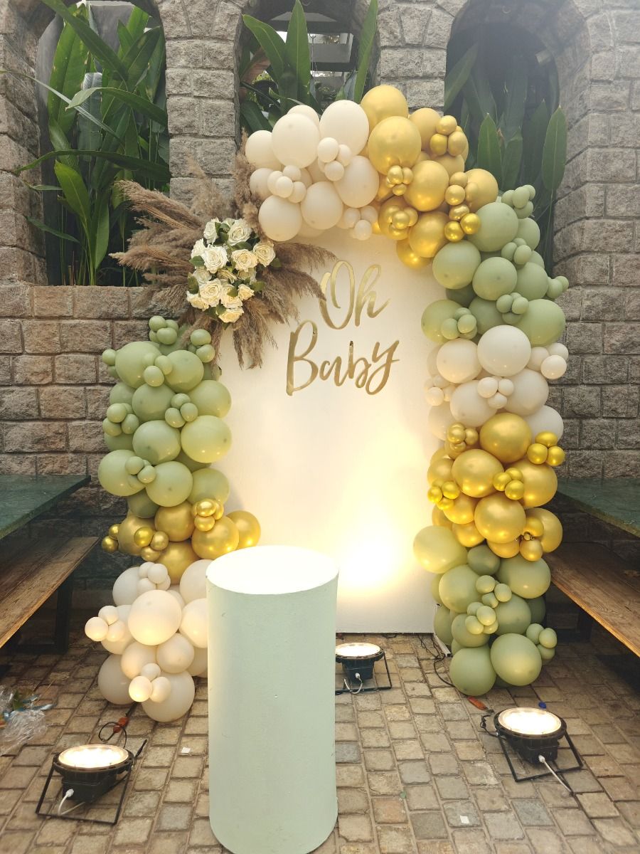 Earthy Elegance Baby  Celebration