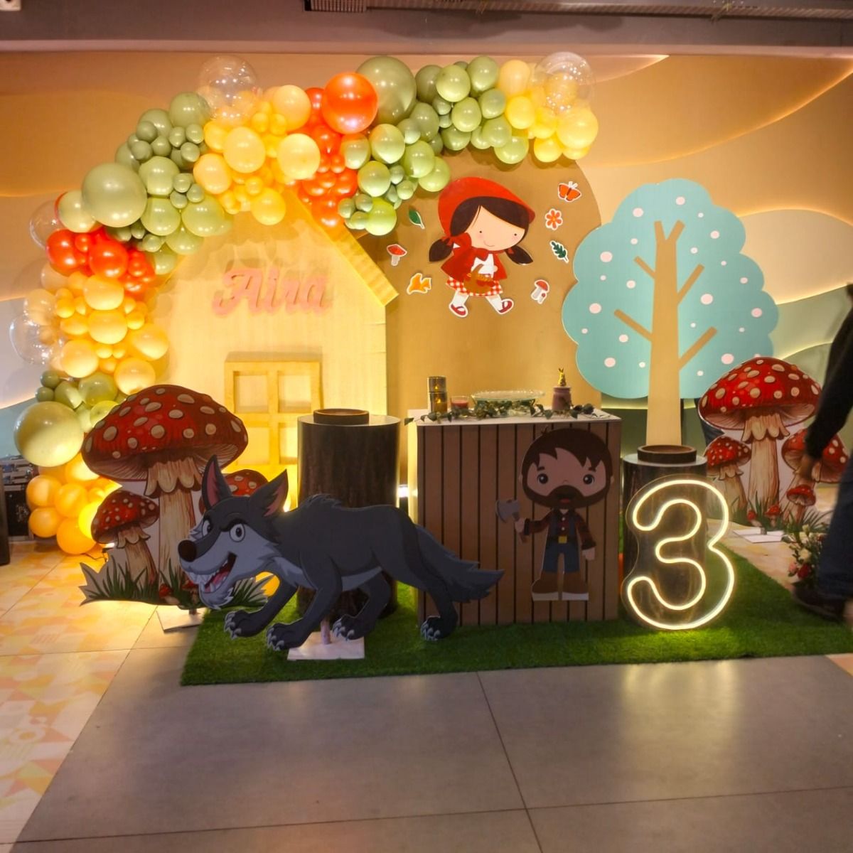 Little Red Riding Hood Theme Decor