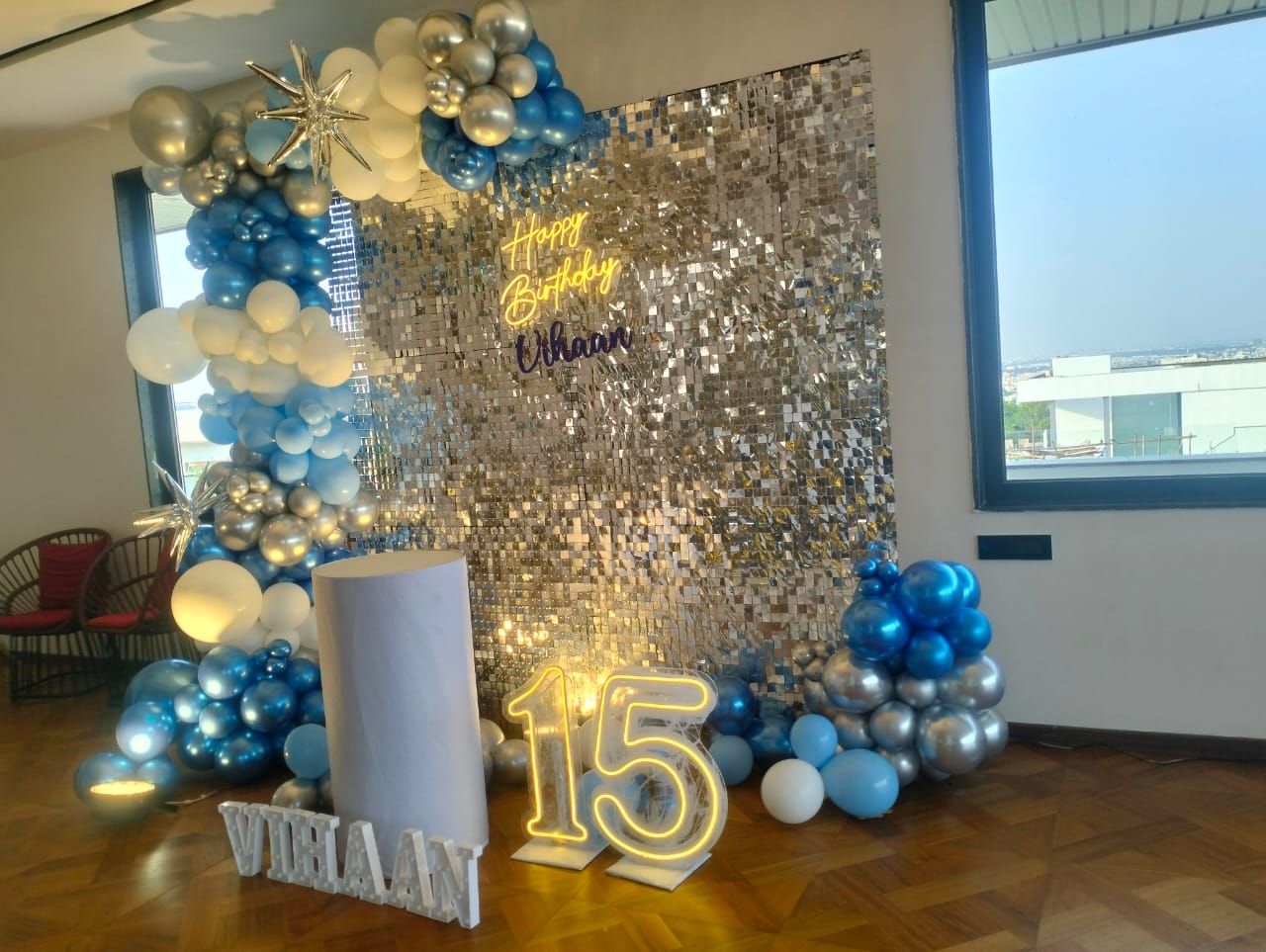 Celestial Glam Birthday Decoration