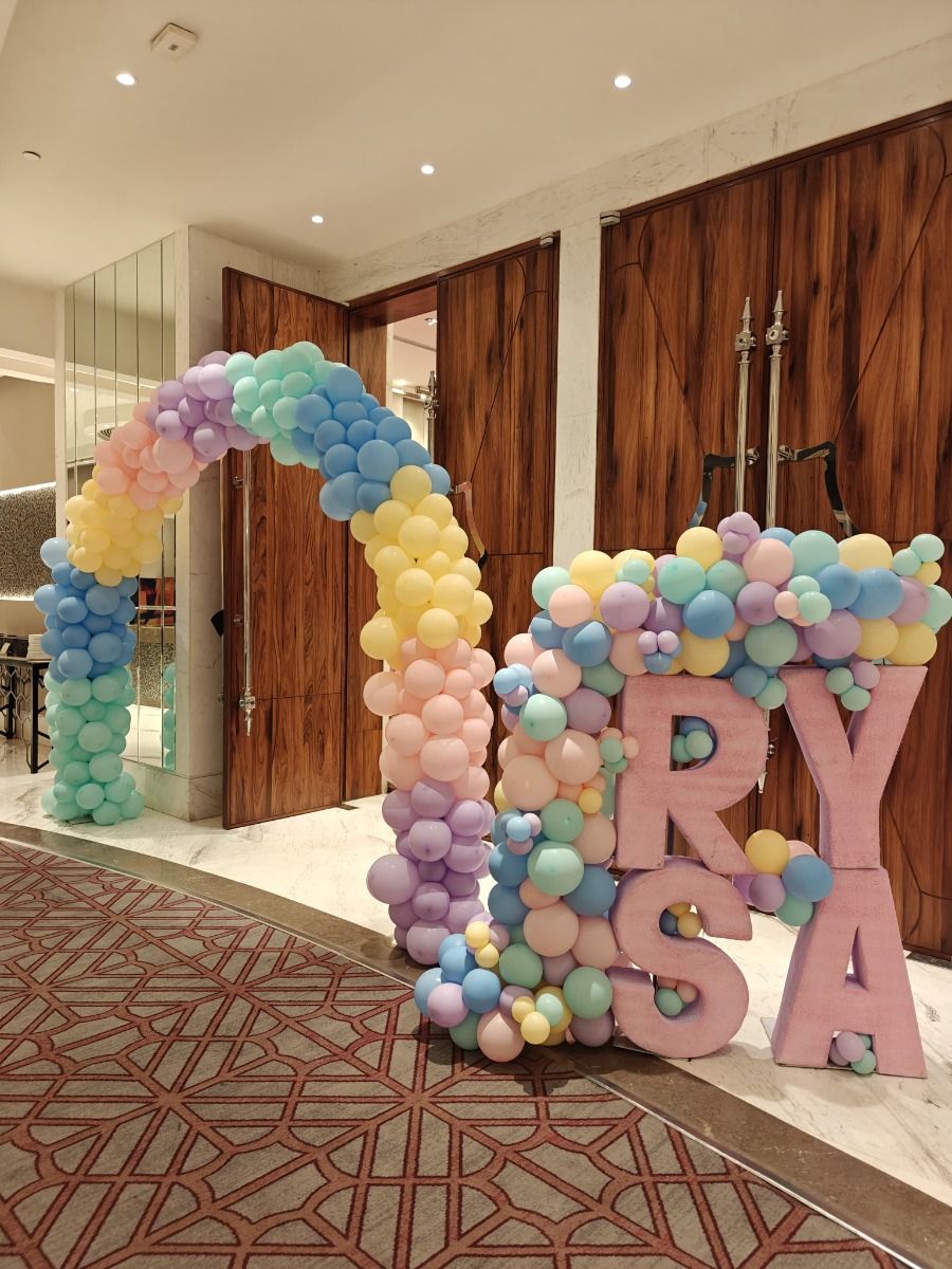 Royal Carousel Theme Birthday Decoration