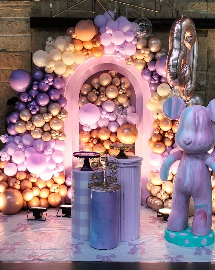 Charmed Pastel Cove Birthday Decoration