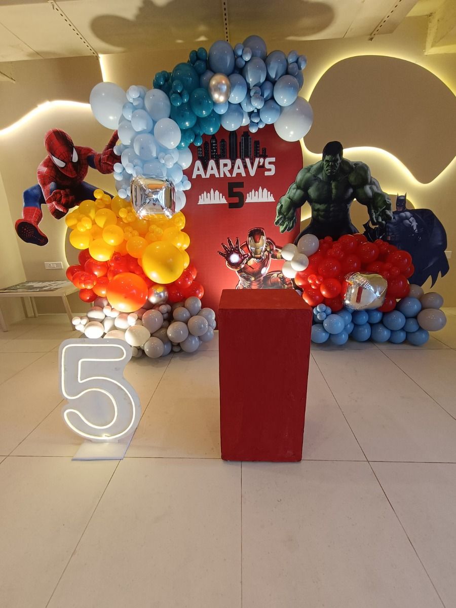 Aarav's Super League Birthday Setup