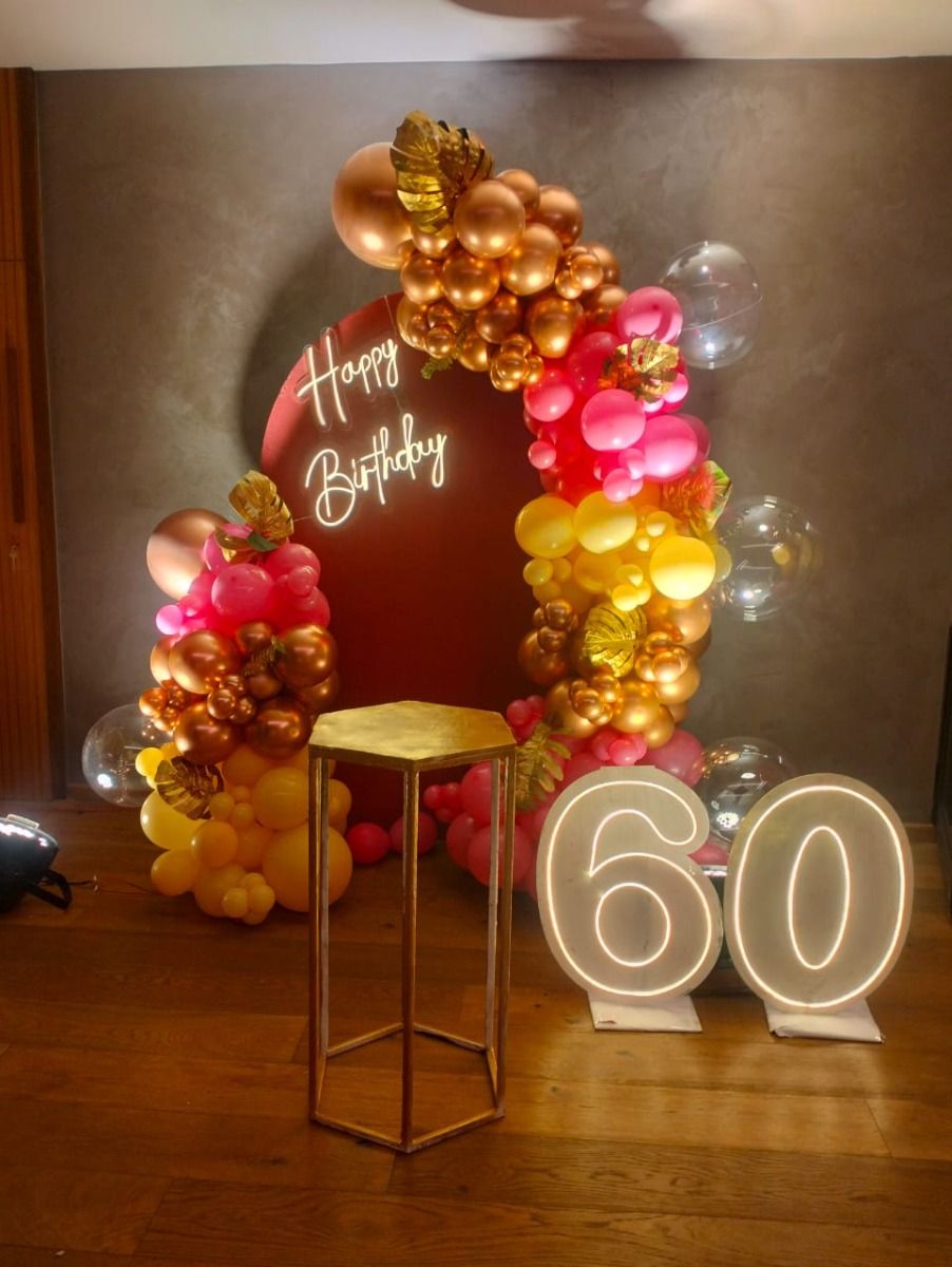 Fabulous 60th Birthday Decoration