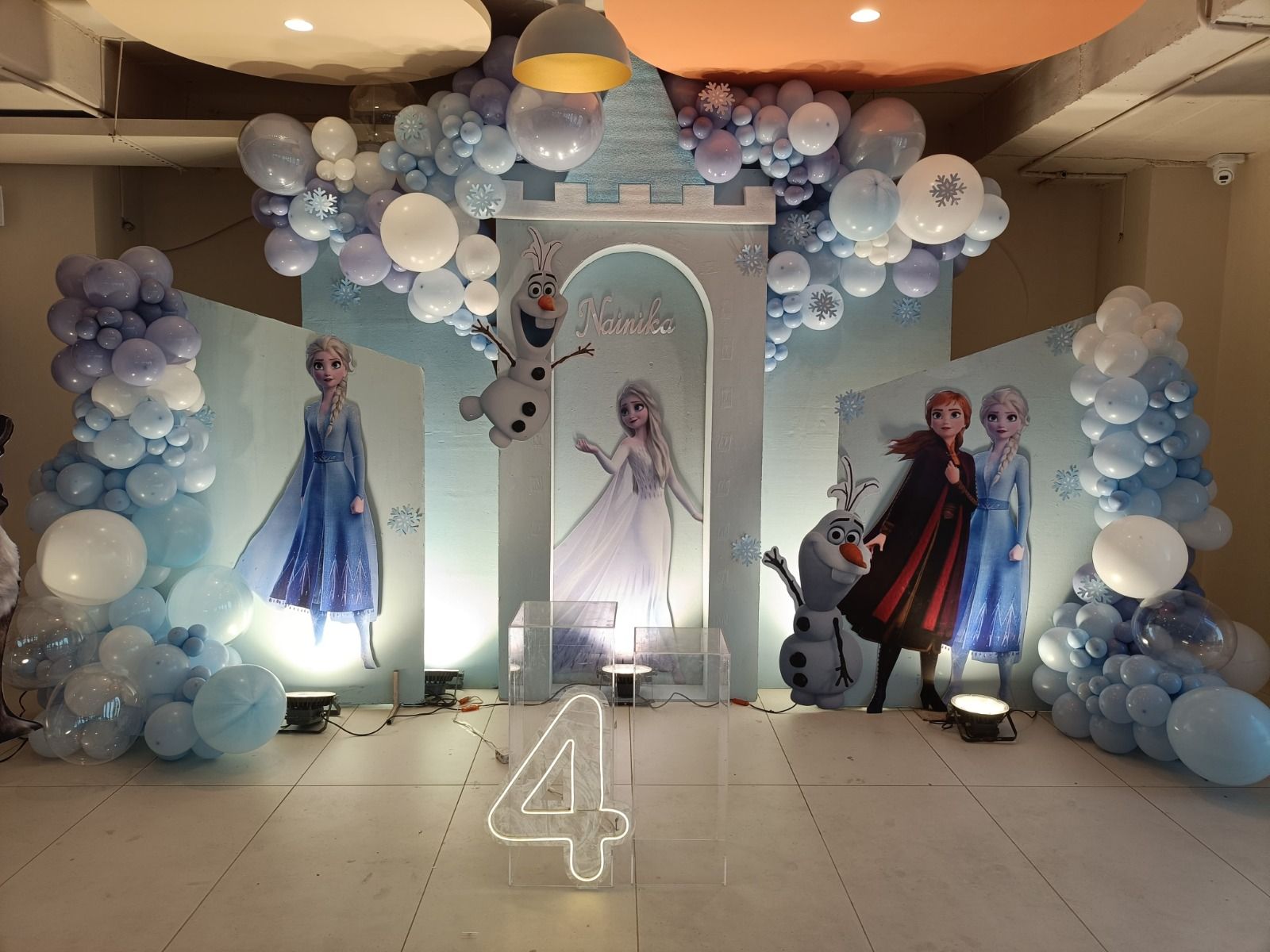 Frozen Themed Winter Wonderland