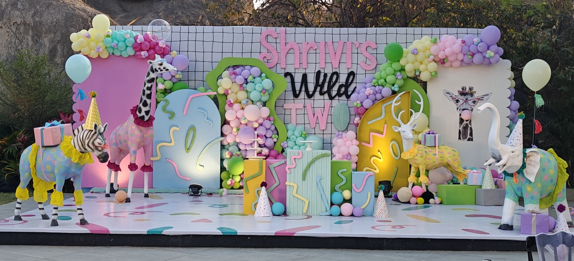 Colorful Safari Adventure