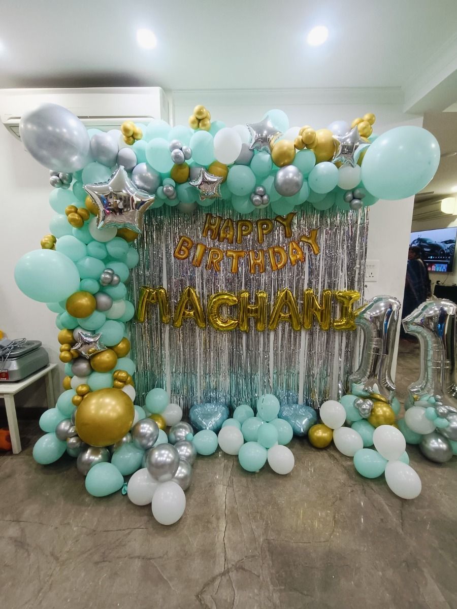 Serene Splendor Birthday Decoration