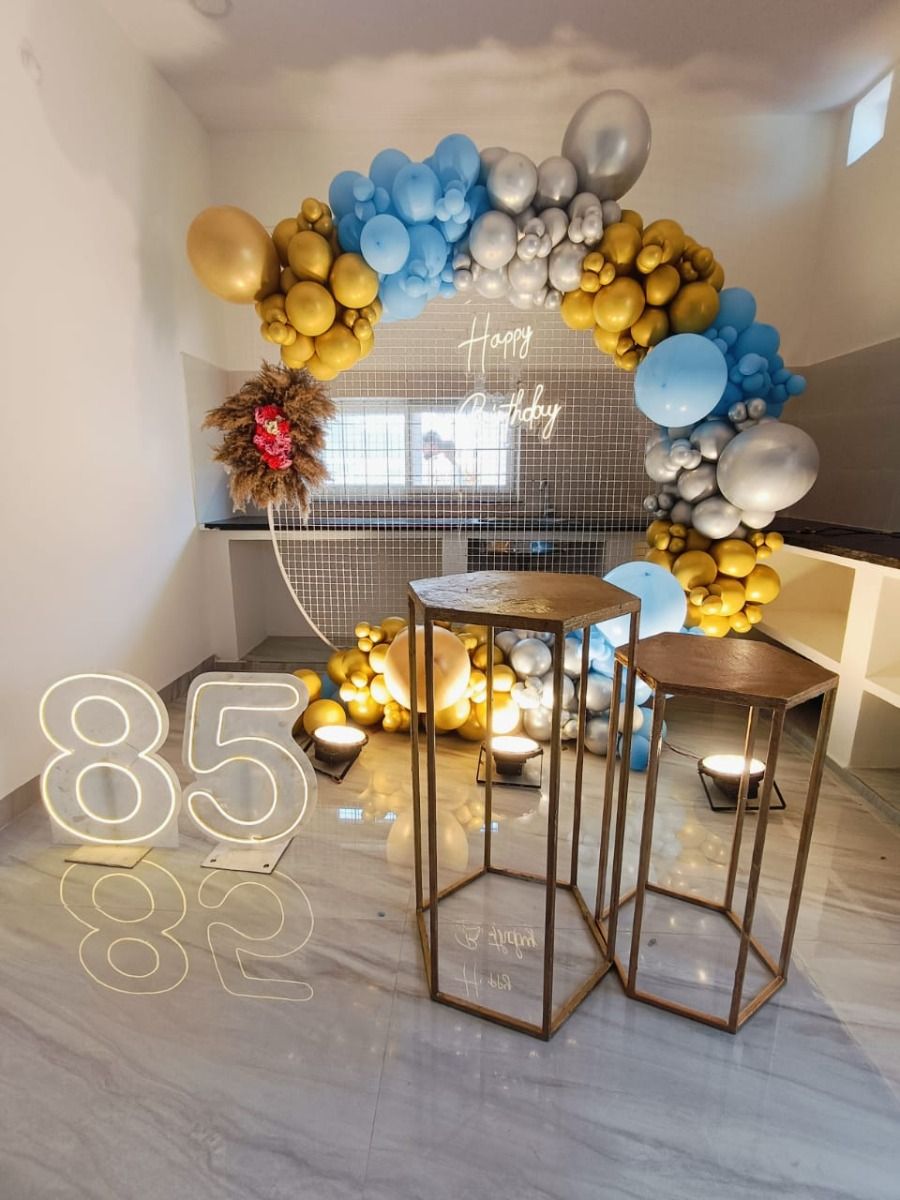 Classy Milestone Celebration Setup