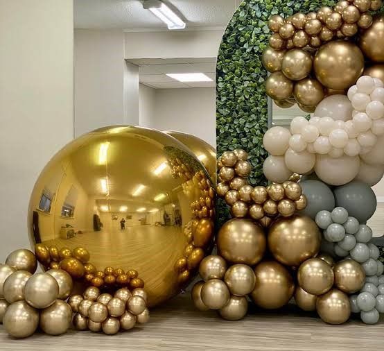Mirror Shine Balloon Decoration