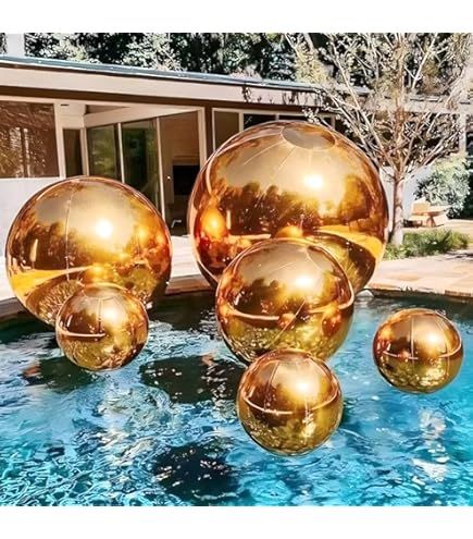 luxurious-looking pool decoration