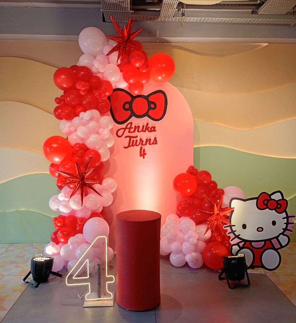 Kitty Cutie Theme Decoration