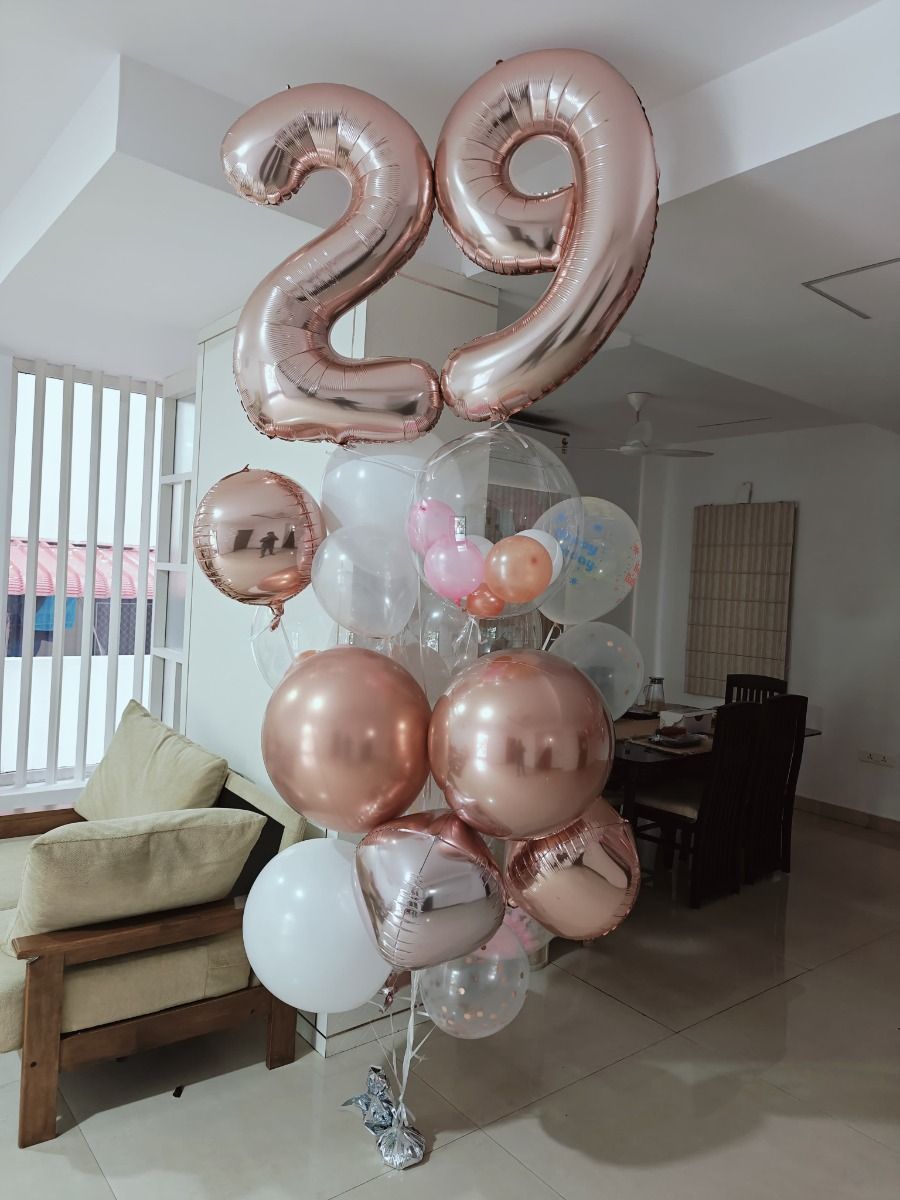 Blush Bloom Balloon Bouquet