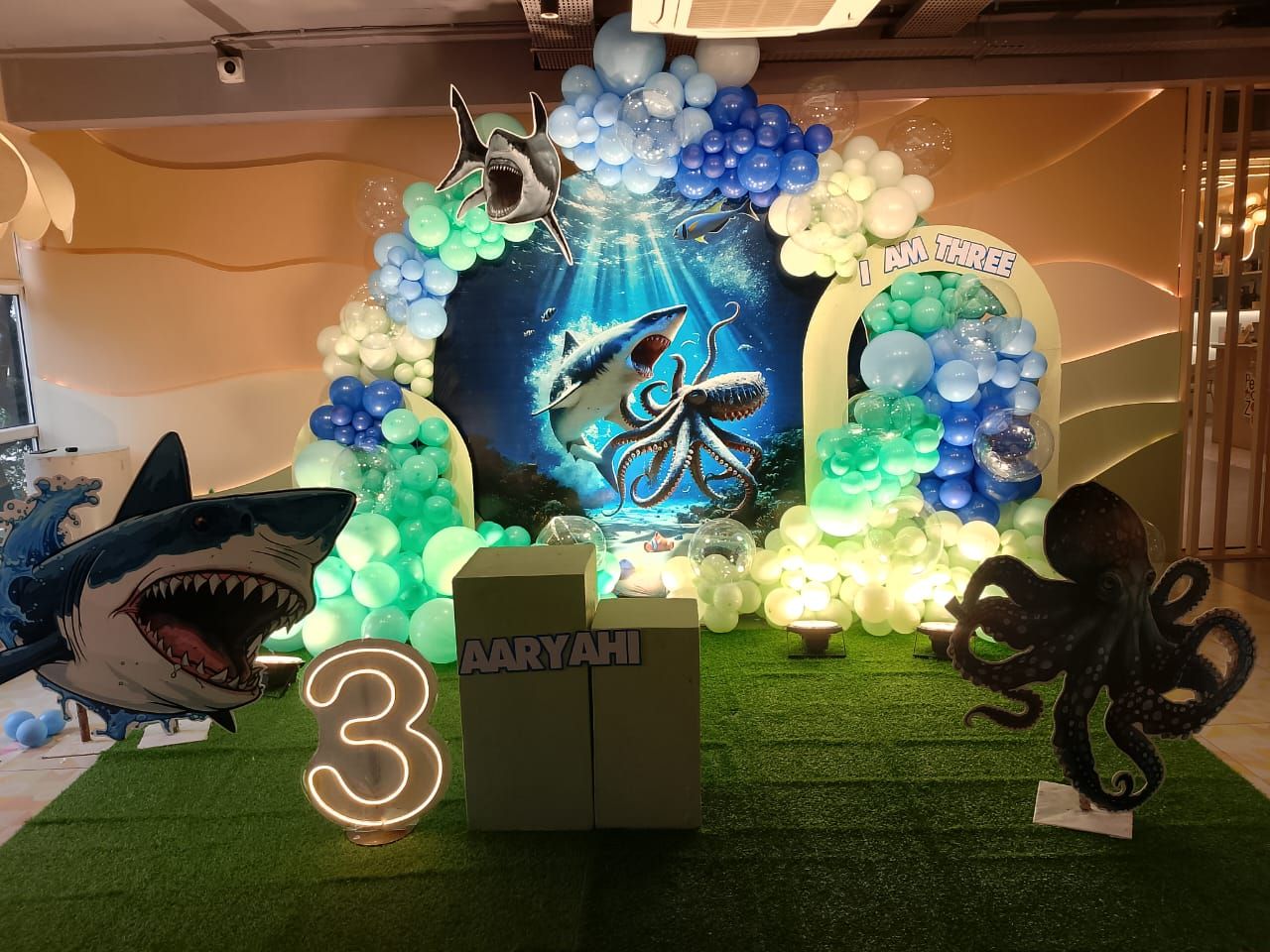 Shark-tastic Third Birthday