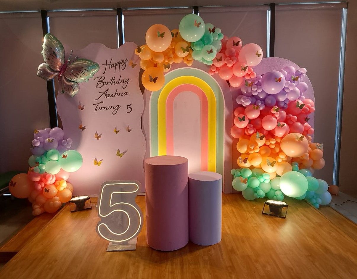 Prismatic Butterfly Themed Decoration