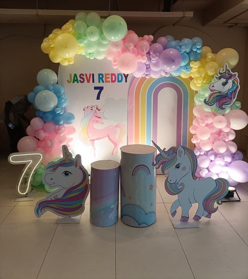 Spellbinding Unicorn Theme Birthday Decoration