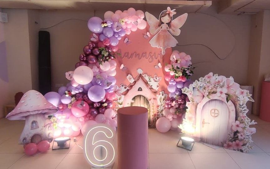 The Lilac Fairy Glade Birthday Setup